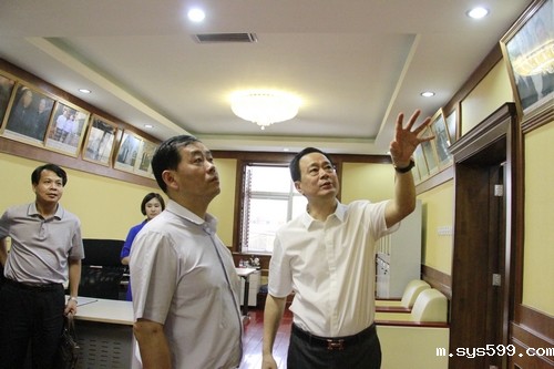 莆田市市长翁玉耀一行莅临会长企业单位通厦集团考察调研