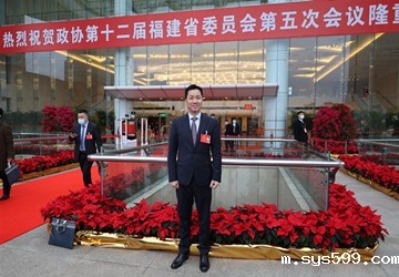 喜报丨总商会常务副会长陈国平出席福建省政协十二届五次会议并发言