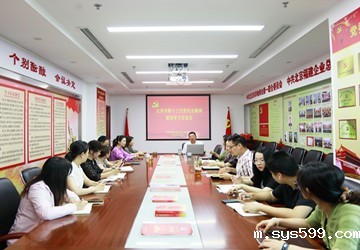 bv伟德中文网秘书处召开传达学习北京市第十三次党代会精神专题会