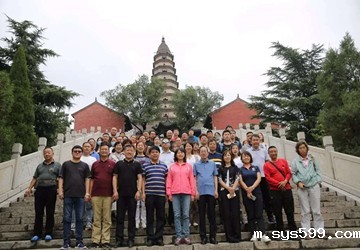 陕西地区旅行社踩线团考察总商会常务副会长兼秘书长张志雄企业大阳古镇景区