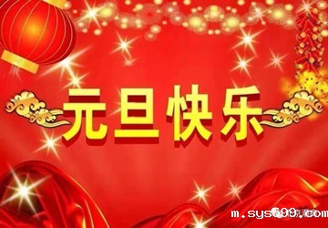 bv伟德中文网祝大家元旦快乐！