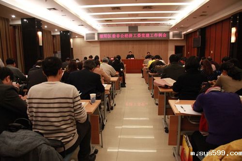 总商会党委参加朝阳区非公经济工委党建工作例会